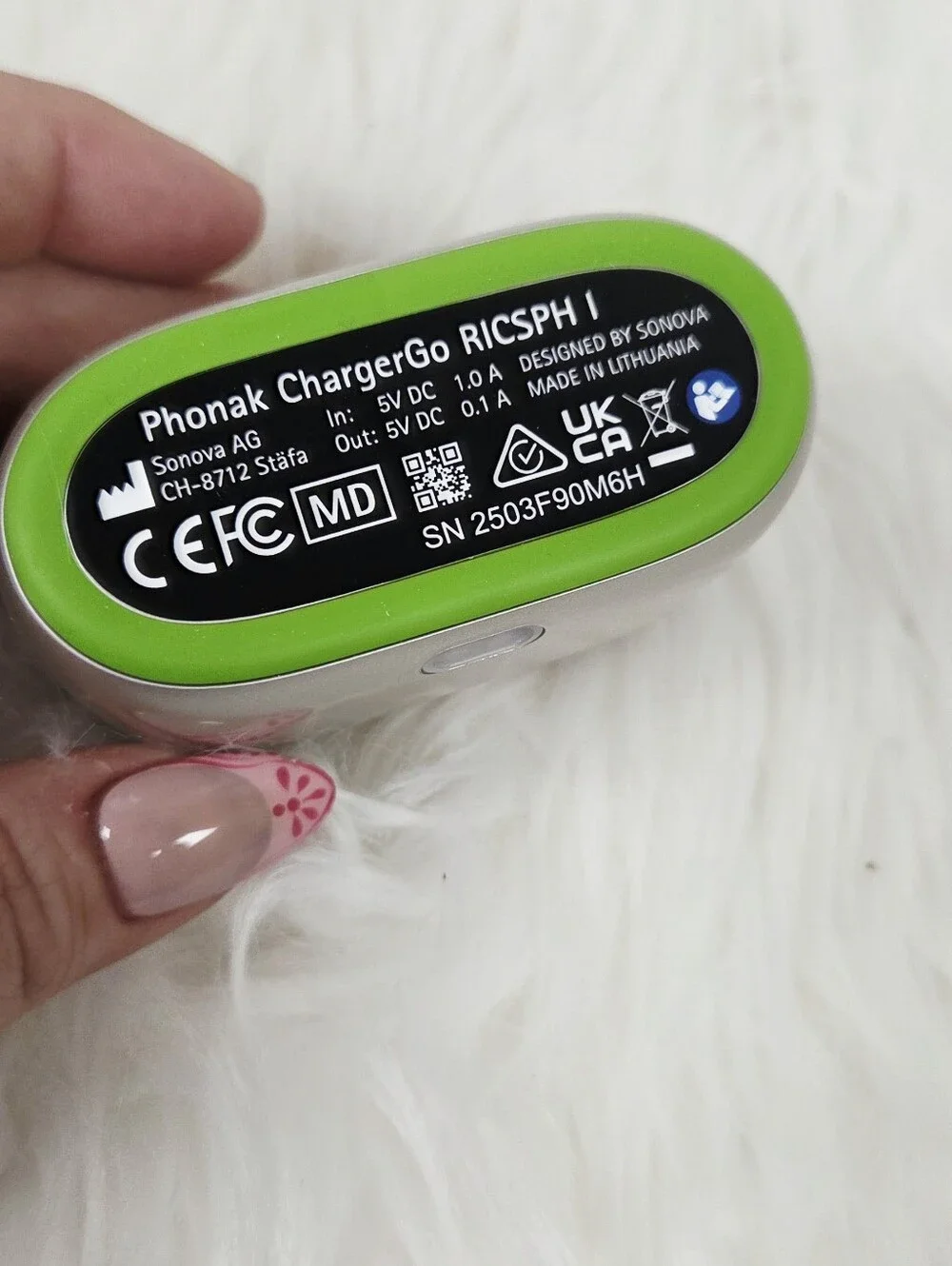Phonak Ricsph1 hearing Aid Charging Case New In Box $150